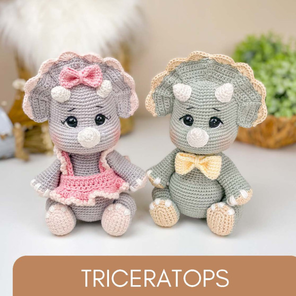 Драконы, динозавры. Triceratops